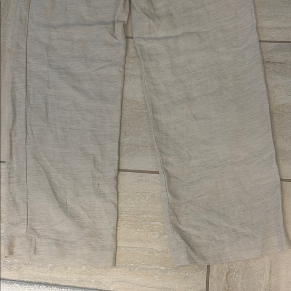 Aritzia Wilfred Linen Mix Pant in natural beige, size S - Picture 15 of 16